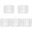 5Pièces Grilles De Cuisson En Acier Inoxydable 304 Argenté Polyvalent 4