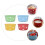 4pcs dot printed ceramic pudding mousse bowls for dessert baking 7
