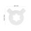 6Pcs Versatile Plastic Nozzle Attachments White for Ice Cream Makers 2