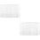 2Pcs Multi-Functional Silver Cooling Rack for Baking and Food Storage 8