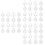 3 Pack Cake Template Stencil For Decoration Coffee Latte Stencils 6