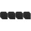 8Pcs Black Plastic Kitchen Scraper Tool Multiuse Pan and Pot Scraper 6