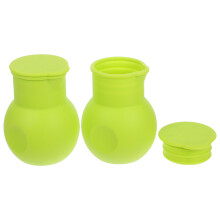 Round Shape Chocolate Melting Pot For Diy Popcorn Making 4set