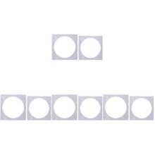 8Pcs Acrylic Layer Cake Mold Square Board Cake Decorating Tools