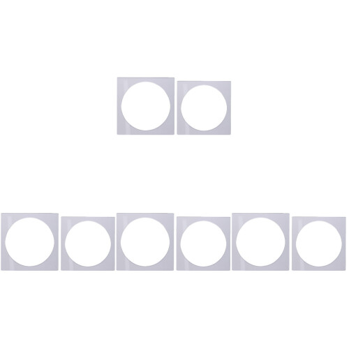 8Pcs Acrylic Layer Cake Mold Square Board Cake Decorating Tools
