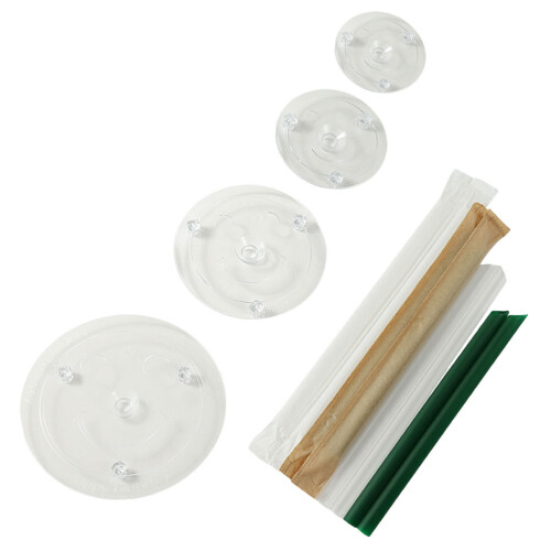 4 sets practical ice cream brackets simple design round holders