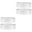 4Pcs Silver Round Cake Rings Non-Stick Baking Mold for Home and Bakery 5