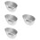 4Pièces Bols De Cuisson Œuf Inox Argent Multifonction Cuisine 9