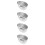 4Pièces Bols De Cuisson Œuf Inox Argent Multifonction Cuisine 10