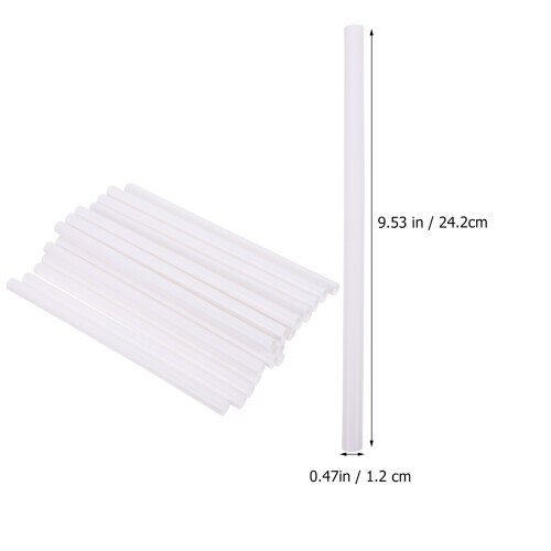 24Pcs Plastic Cake Dowel Rods For Stacking Cakes White 1