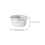 40Pcs Silver Tinfoil Cups Disposable Muffin Baking Liners for Kitchen 2