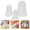 12Pcs Durable White Silicone Covers for Piping Tips Home Cake Baking 1