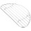 2Pièces Grille De Cuisson En Acier Inoxydable Multifonction Argentée 2