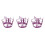 150Pcs Purple Cupcake Liners Decorative Cake Wrappers for Parties 5