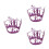 150Pcs Purple Cupcake Liners Decorative Cake Wrappers for Parties 6