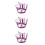 150Pcs Purple Cupcake Liners Decorative Cake Wrappers for Parties 8