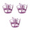 150Pcs Purple Cupcake Liners Decorative Cake Wrappers for Parties 9