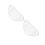2Pièces Grille De Cuisson En Acier Inoxydable Multifonction Argentée 8