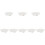 8Pcs Premium Ceramic Snail Baking Plate White for Oven Dishwasher Safe 5