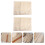 6Pcs Cotton Bread Cotton Cloth Fermented Dough Baking Liner for Bakers 2
