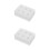 2Pcs Durable Silicone Strawberry Molds for Fondant Cake Candy Baking 7