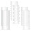 12Pcs Clear Acrylic Cake Scraper Smoother Tools for Baking and Icing 3