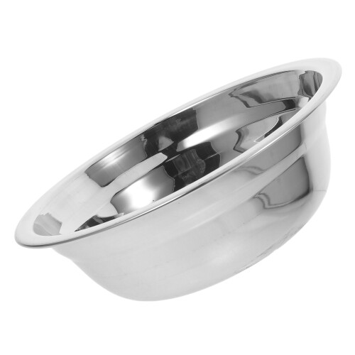3Pcs Stainless Steel Mixing Bowls Silver Nesting Kitchen Prep Basins 2