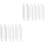 12Pcs Clear Acrylic Cake Scraper Smoother Tools for Baking and Icing 5