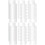12Pcs Clear Acrylic Cake Scraper Smoother Tools for Baking and Icing 7