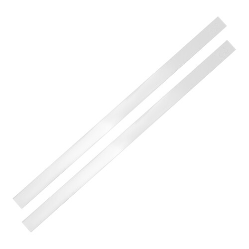 2 Pcs Thickness Gauge For Baking Measuring Ruler Biscuit Rolling Pin