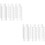12Pcs Clear Acrylic Cake Scraper Smoother Tools for Baking and Icing 8