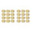 100Pcs Gold Cake Bottom Boards Sturdy Cardboard Cake Display Trays 5