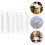 12Pcs Clear Acrylic Cake Scraper Smoother Tools for Baking and Icing 11