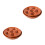 2Sets Coffee Multifunctional Ceramic Escargot Dish with 6 Compartments 4