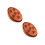 2Sets Coffee Multifunctional Ceramic Escargot Dish with 6 Compartments 8