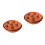2Sets Coffee Multifunctional Ceramic Escargot Dish with 6 Compartments 9