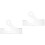2Pcs Transparent Acrylic Charcuterie Board Handle Router Stencils 6