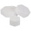 9Pcs White Cake Molds Hexagon Shape DIY Craft Cake Decorating Props 5