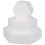 9Pcs White Cake Molds Hexagon Shape DIY Craft Cake Decorating Props 7