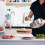 acrylic cake turntable rotating stand for baking and cake making 4