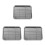 Silver Baking Pan with Wire Rack Stainless Steel Heavy Duty Use 7
