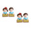 4Pcs Miniature Graduation Cake Toppers Assorted Colors for Cakes 5
