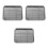 Silver Baking Pan with Wire Rack Stainless Steel Heavy Duty Use 10