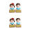 4Pcs Miniature Graduation Cake Toppers Assorted Colors for Cakes 7