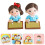 4Pcs Miniature Graduation Cake Toppers Assorted Colors for Cakes 10