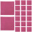 300Pcs Pink Candy Package Papers Easy Use Wrappers for Baking Candy 10