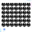 400Pièces Caissettes Papier Noires Pour Cupcakes Confiseries 2