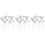 60Pcs Silver Heart Cupcake Toppers Lightweight Wedding Cake Decor 6