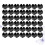 400Pièces Caissettes Papier Noires Pour Cupcakes Confiseries 3