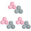 6Pcs Silicone Muffin Pan Non-Stick Assorted Color Cake Baking Molds 4